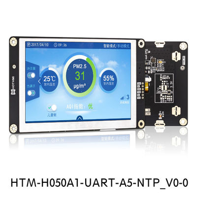 5 Modul-Anzeigefeld des Zoll-intelligentes Serienschirm-800x480 UART TFT LCD mit TTL-Schnittstelle